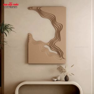 Tranh điêu khắc 3D đá sa thạch nhân tạo TT90 nhập khẩu độc đáo