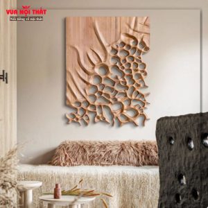 Tranh điêu khắc gỗ độc đáo TT87
