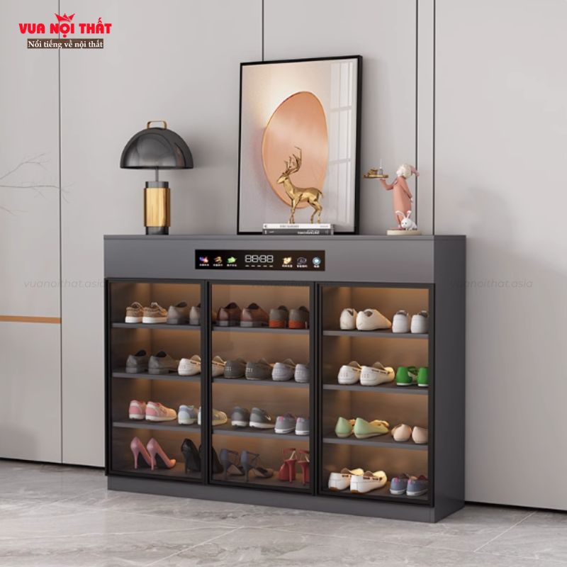 Tủ giày gỗ khử mùi cao cấp TGD10 có đa dạng kích thước