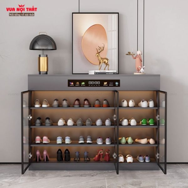 Tủ giày gỗ chất lượng cao TGD10 được làm từ gỗ MDF kháng ẩm