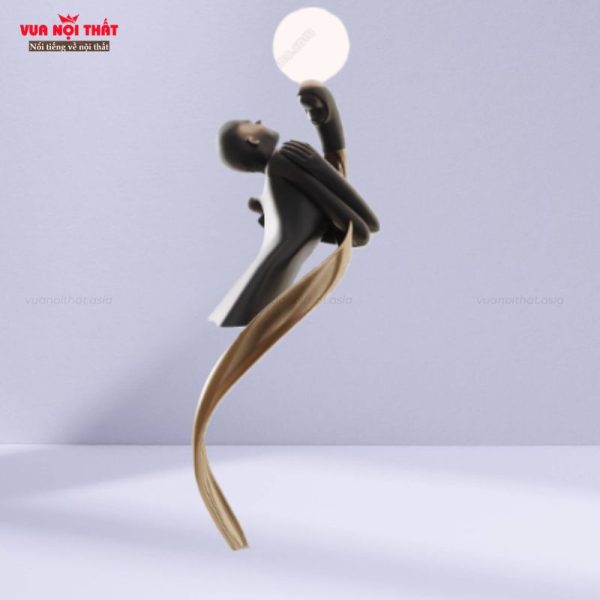 Tượng decor trang trí không gian phòng khách sang trọng TTT159