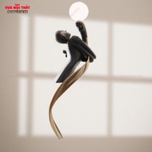 Tượng decor phòng khách hiện đại TTT159 có khách thước nhỏ gọn không chiếm diện tích