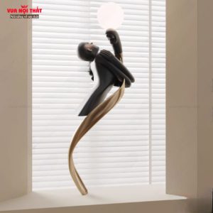 Tượng decor phòng khách độc đáo TTT159 có tỷ lệ cân đối