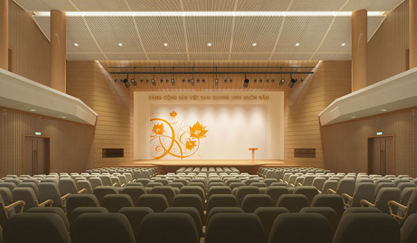 Vách tiêu âm gỗ là loại vách tiêu âm có bề mặt làm bằng gỗ tự nhiên hoặc gỗ MDF