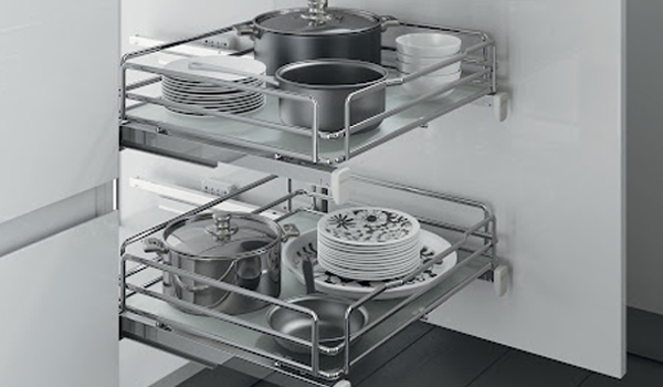 Cách lắp kệ góc liên hoàn/mâm xoay