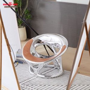 Ghế sofa đơn mạ điện nhập khẩu sang trọng GSF18