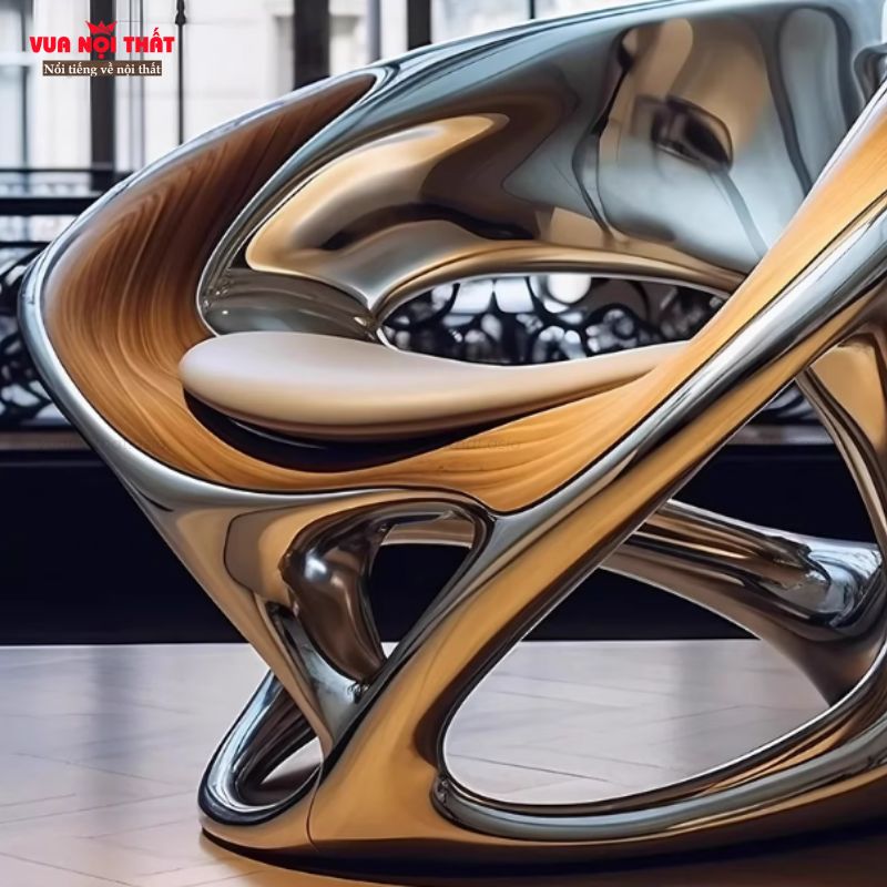 Ghế sofa đơn mạ điện nhập khẩu GSF18 có kích thước nhỏ gọn phù hợp với mọi không gian