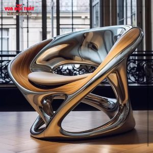 Ghế sofa đơn mạ điện sang trọng GSF18