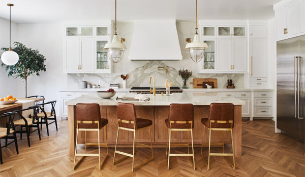 Sắp xếp đồ đạc thông minh giúp căn bếp trở nên gọn gàng