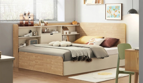 Giường ngủ hộp được yêu thích không chỉ vì công năng, mà còn bởi tính thẩm mỹ