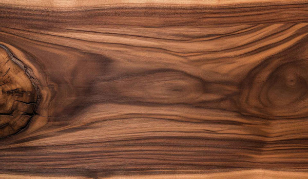 Vân gỗ óc chó uốn lượn mềm mại như mây