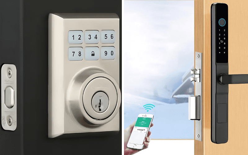 Khóa điện tử thông minh với khóa điện tử truyền thống