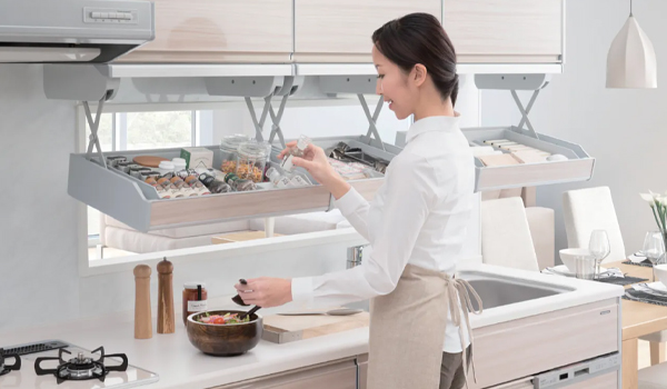 Một số phụ kiện tủ bếp không thể thiếu trong nhà bếp