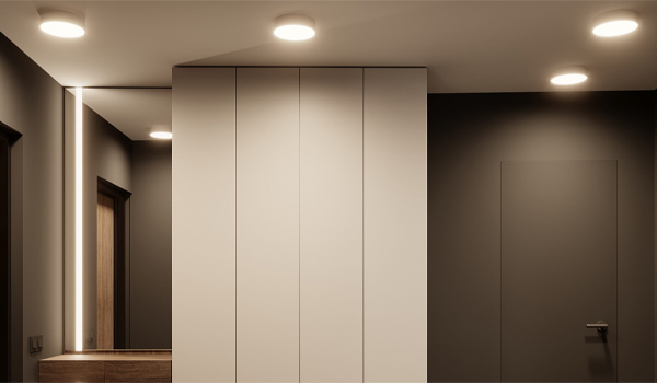 Đèn Downlight là loại đèn được lắp đặt âm vào trần nhà