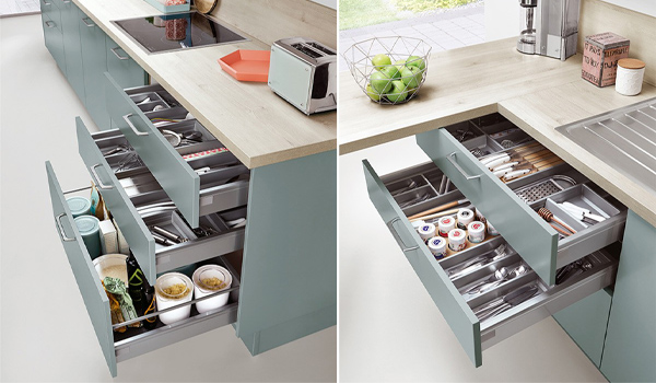 Tại sao nên dùng khay chia ngăn kéo cho tủ bếp?