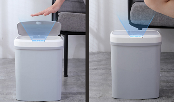 Thùng rác thông minh được trang bị cảm biến tự động & công nghệ hiện đại