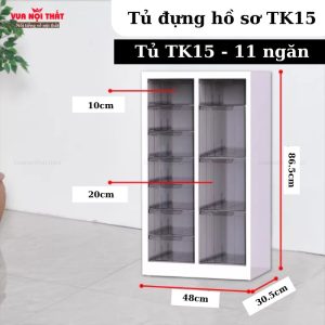 Tủ đựng đồ dùng học tập bằng sắt chất lượng cao TK15 hiện đại, giá tốt