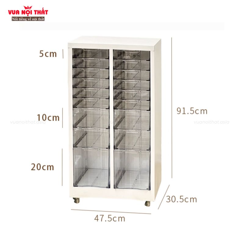 Kích thước của tủ đựng hồ sơ, tài liệu bằng sắt sang trọng TK17