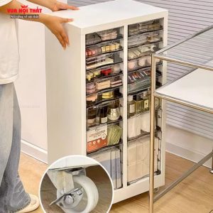 Tủ đựng hồ sơ TK17 bên trong chia nhiều ngăn, giúp người dùng phân loại hồ sơ