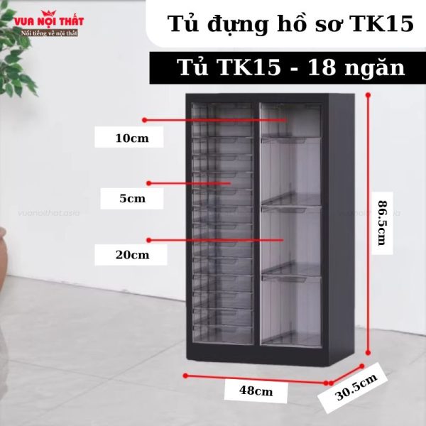 Đặc điểm nổi bật của tủ đựng hồ sơ bằng sắt cao cấp TK15