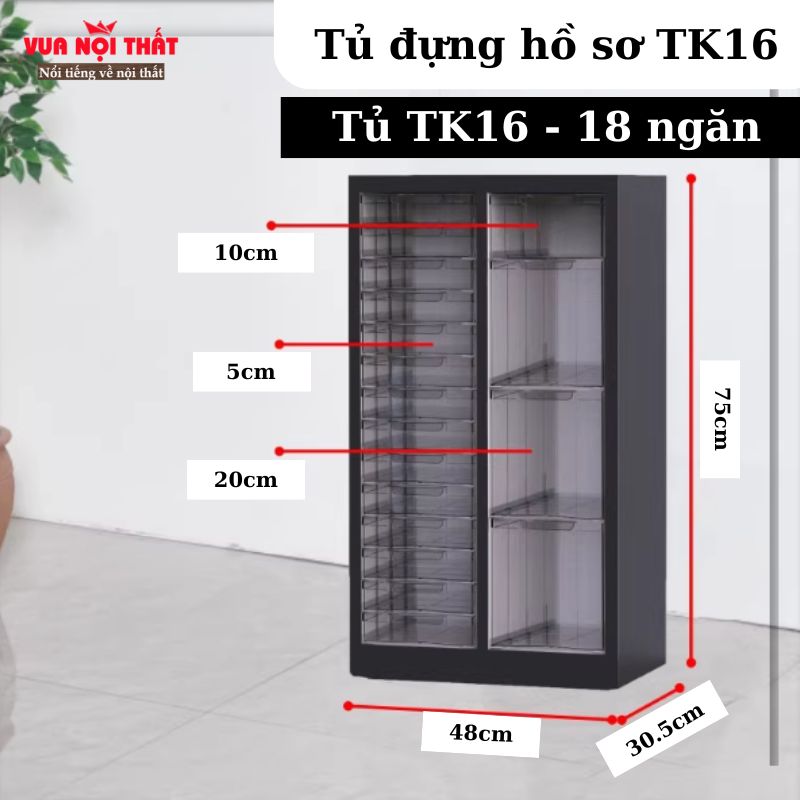 Tủ tài liệu bằng sắt cao cấp TK16