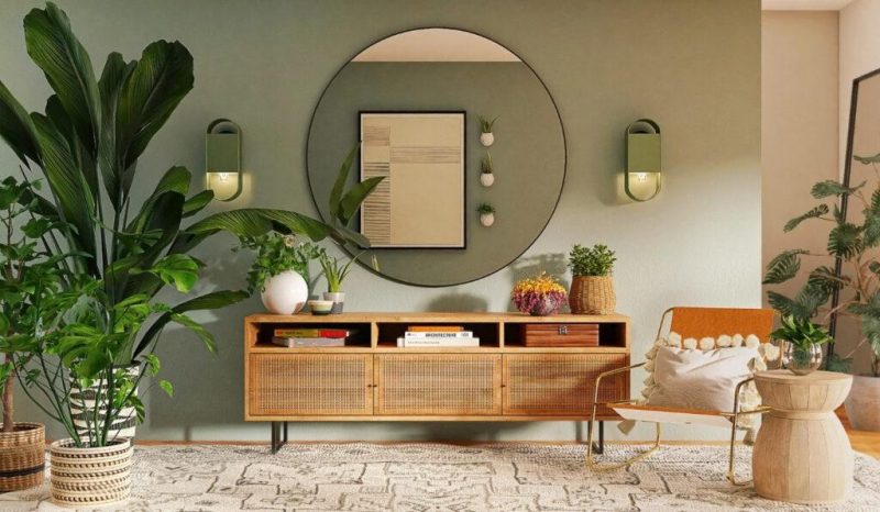 phong cách nội thất Eco