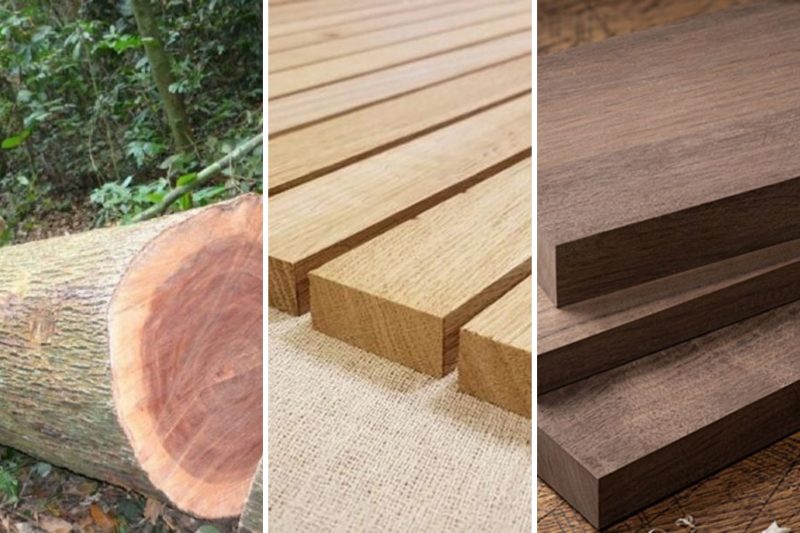 3 loại gỗ tự nhiên sử dụng nhiều trong sản xuất nội thất