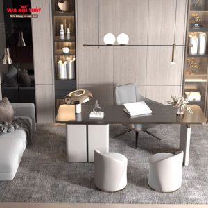 Bàn giám đốc nhập khẩu chất lượng cao hiện đại, giá tốt BLV16