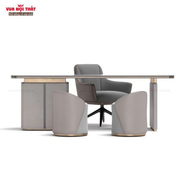 Bàn giám đốc nhập khẩu sang trọng có kích thước 1700*850*850mm