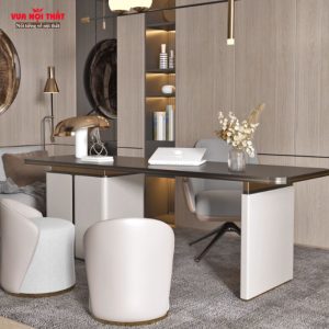 Bàn làm việc giám đốc giúp tối ưu hiệu suất công việc, thể hiện đẳng cấp doanh nghiệp