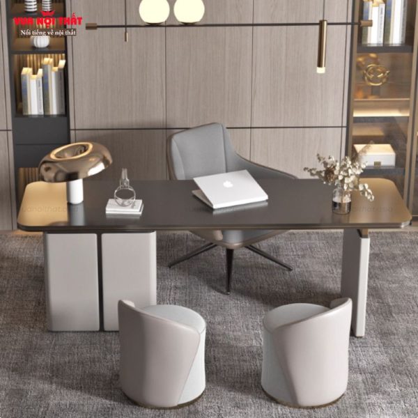 Đặc điểm nổi  bật của bàn giám đốc nhập khẩu BLV16 hiện đại, sang trọng