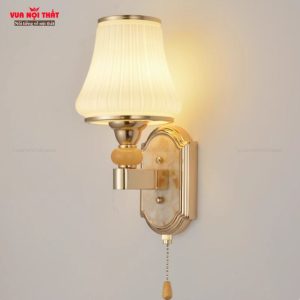 Đèn decor nhập khẩu sang trọng DTT79 với hai phiên bản có công tắc dây và không có công tắc dây