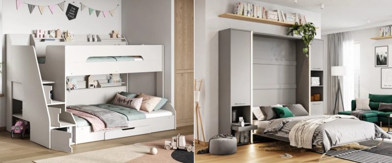 Vậy nên chọn giường tầng thông minh và giường gấp