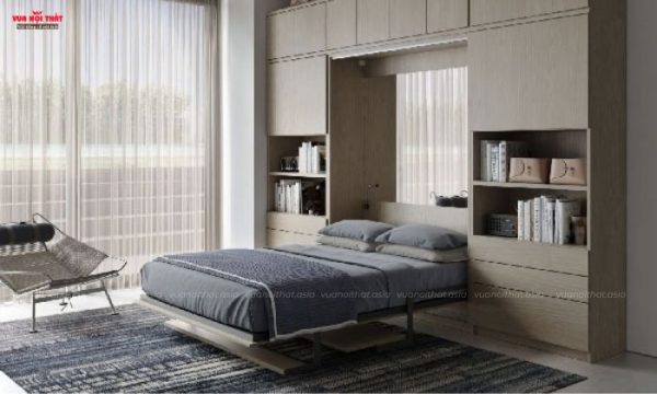 Giường ngủ thông minh bán chạy được thiết kế rất đa dạng với nhiều kiểu dáng