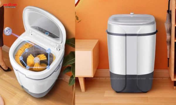 Máy giặt bán tự động giá rẻ phù hợp với nhiều gia đình