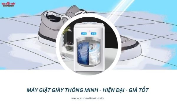 Máy giặt giày là thiết bị giúp người dùng làm sạch giày dép một cách nhanh chóng, hiệu quả