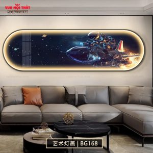 Tranh đèn LED chủ đề hành tinh TT93 - BG168