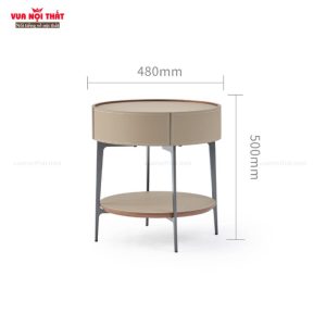 Kích thước của tủ đầu giường hai tầng chất lượng cao TDG20