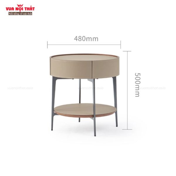 Kích thước của tủ đầu giường hai tầng chất lượng cao TDG20