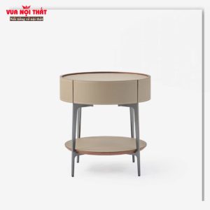 Tủ đầu giường tròn hai tầng cao cấp TDG20