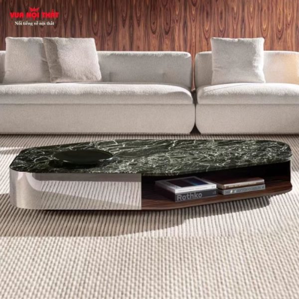 Đặc điểm nổi bật của bàn trà sofa mặt đá cẩm thạch BSF112