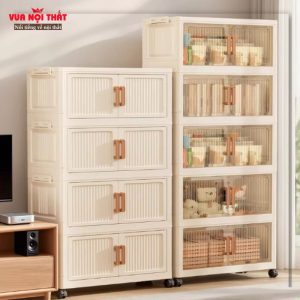 Tủ đựng đồ bằng nhựa gấp gọn GD51