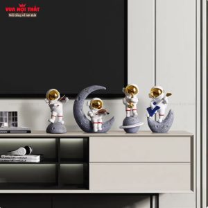 Đặc điểm nổi bật của bộ 5 tượng phi hành gia nhỏ PKTT24 giá rẻ