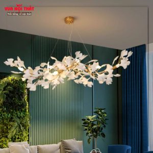 Đèn chùm lá bạch quả cao cấp DTT85