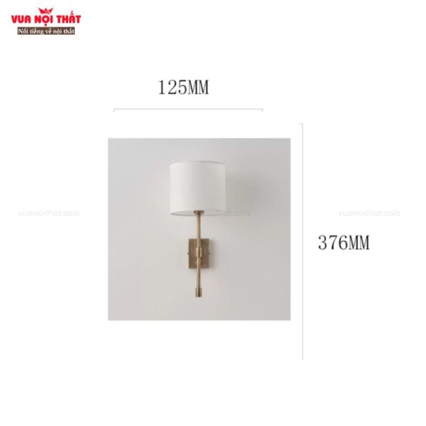 Kích thước của đèn decor tường kiểu Pháp hiện đại DTT86