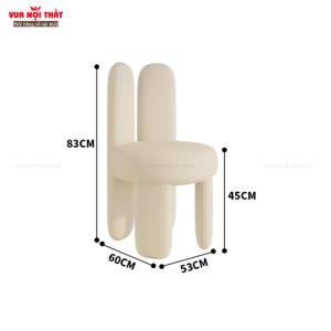 Ghế ngồi thư giãn cho bé hình tai thỏ GL69 có kích thước nhỏ gọn