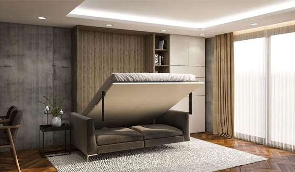 Giường Murphy ngày càng được ưa chuộng trong không gian sống hiện đại