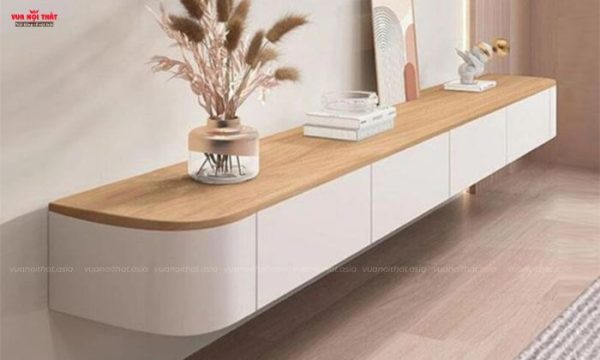 Kệ tivi hiện đại giúp tối ưu công năng sử dụng và lưu trữ