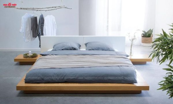 Mẫu Giường ngủ kiểu nhật bán chạy giá rẻ tại TPHCM