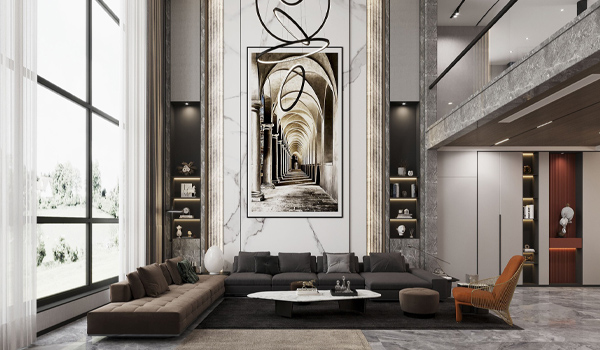 Thông tầng là giải pháp thiết kế tạo khoảng không gian thông suốt giữa các tầng trong nhà